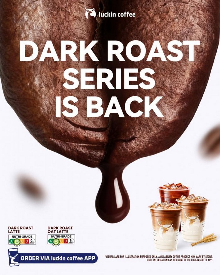 Luckin-Coffee-Dark-Roast-Series-Promotion 4 August 2026 onwards: Luckin Coffee: Dark Roast Series Promotion Returns With Bold Coffee Creations Available Via App