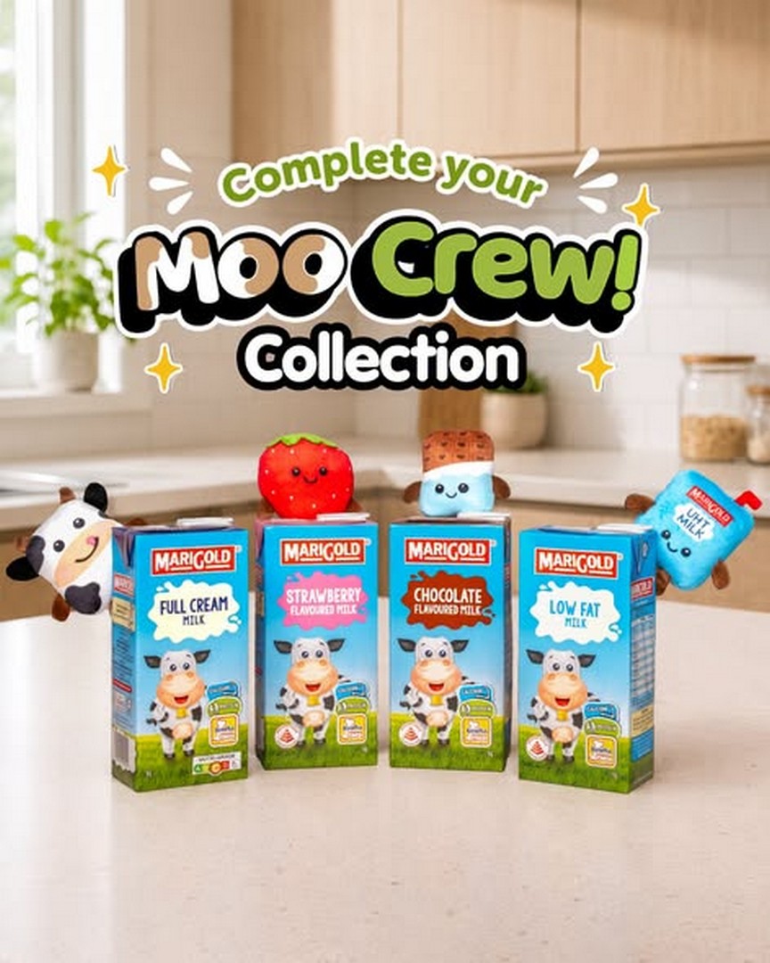 MARIGOLD-Singapore-Spend-7-on-UHT-Milk-and-Get-a-Free-The-Moo Now till 31 August 2026: MARIGOLD Singapore: Spend $7 on UHT Milk and Get a Free The Moo Crew Plush Keychain Promotion at Major Supermarkets, Selected Minimarts and RedMart