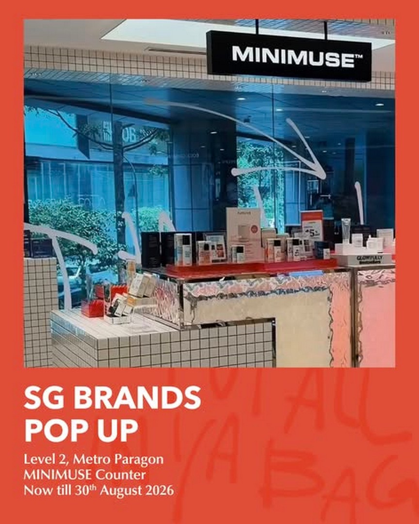 METRO-Singapore-Local-Beauty-Brands-MINIMUSE-Promotion Now Till 30 August 2026: METRO Singapore: Local Beauty Brands MINIMUSE Promotion at Metro Paragon