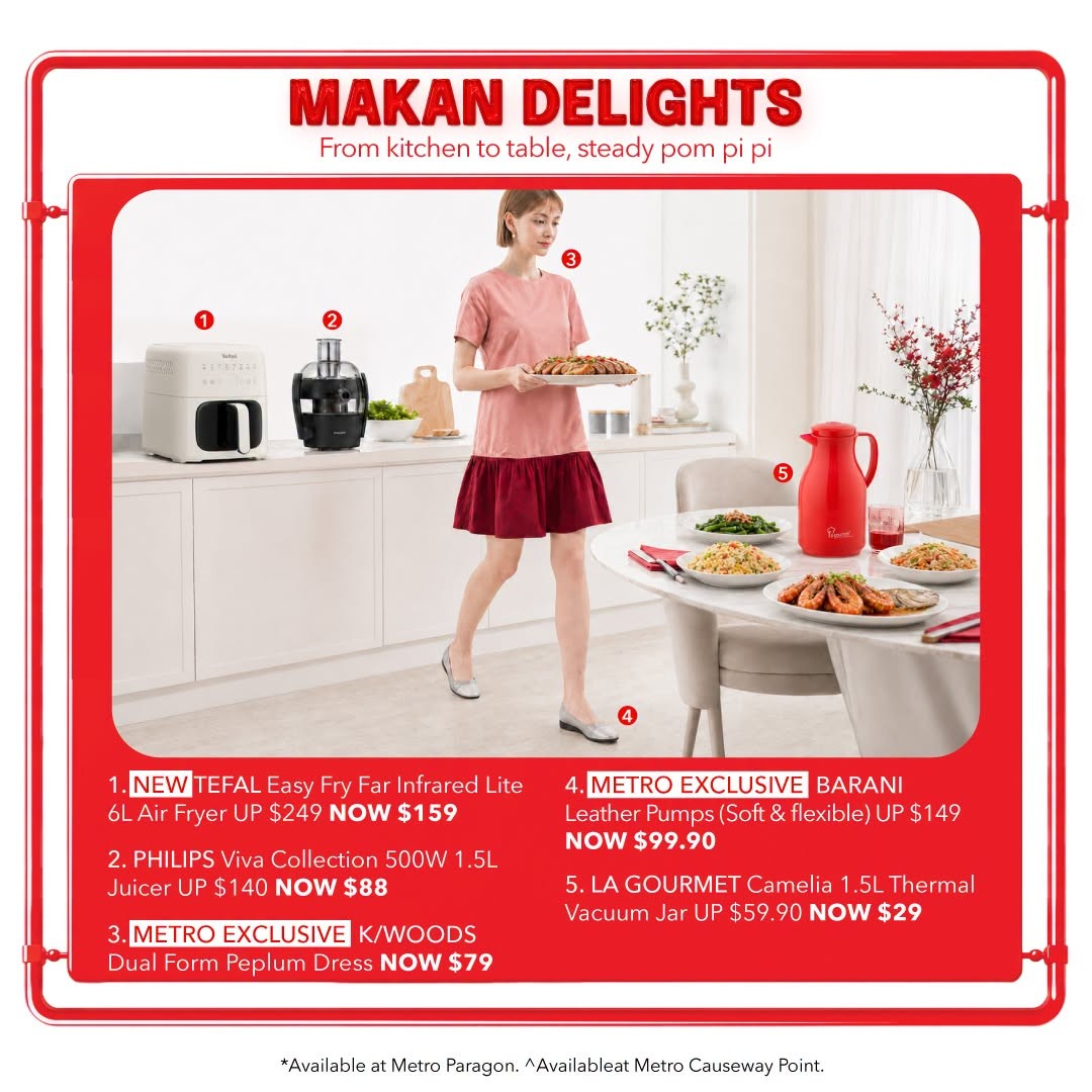 METRO-Singapore-NDP-Makan-Feast-Sale-and-Promotion-4 8 August 2026: METRO Singapore NDP Makan Feast Sale and Promotion: Celebrate SG61 With Kitchen, Fashion and Beauty Deals Plus Cooking Demo Event