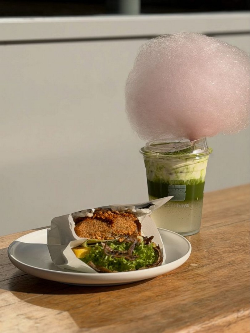 Matchaya-National-Day-Promotion 4 August 2026 onwards: Matchaya National Day Promotion: Try The Special Nasi Lemak Rice Burger With A Modern Singapore Twist