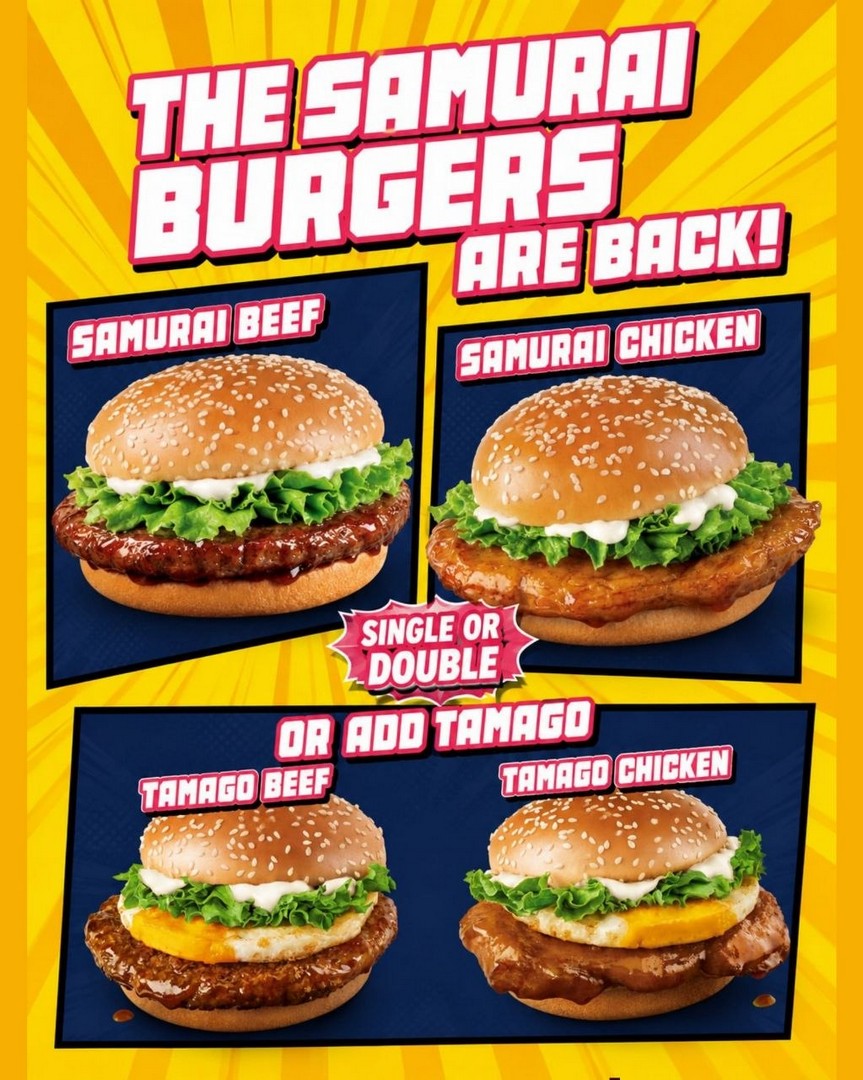 McDonalds-Singapore-Samurai-Burger-Returns-with-New-Side-Dishes-1 18-30 August 2026: McDonald’s Singapore: Samurai Burger Returns with New Side Dishes and Free Samurai IKE! Pop-Up Promotion