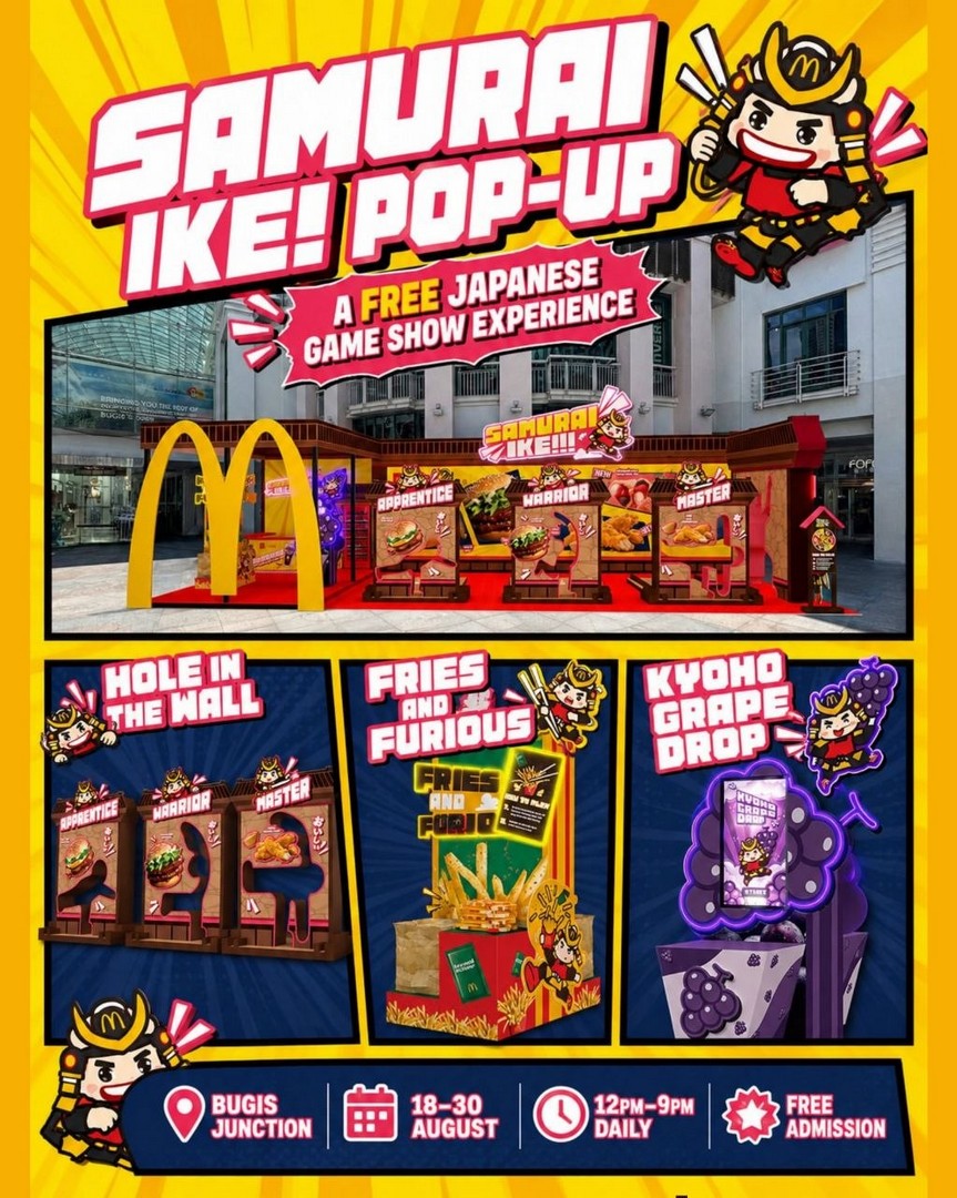 McDonalds-Singapore-Samurai-Burger-Returns-with-New-Side-Dishes-5 18-30 August 2026: McDonald’s Singapore: Samurai Burger Returns with New Side Dishes and Free Samurai IKE! Pop-Up Promotion