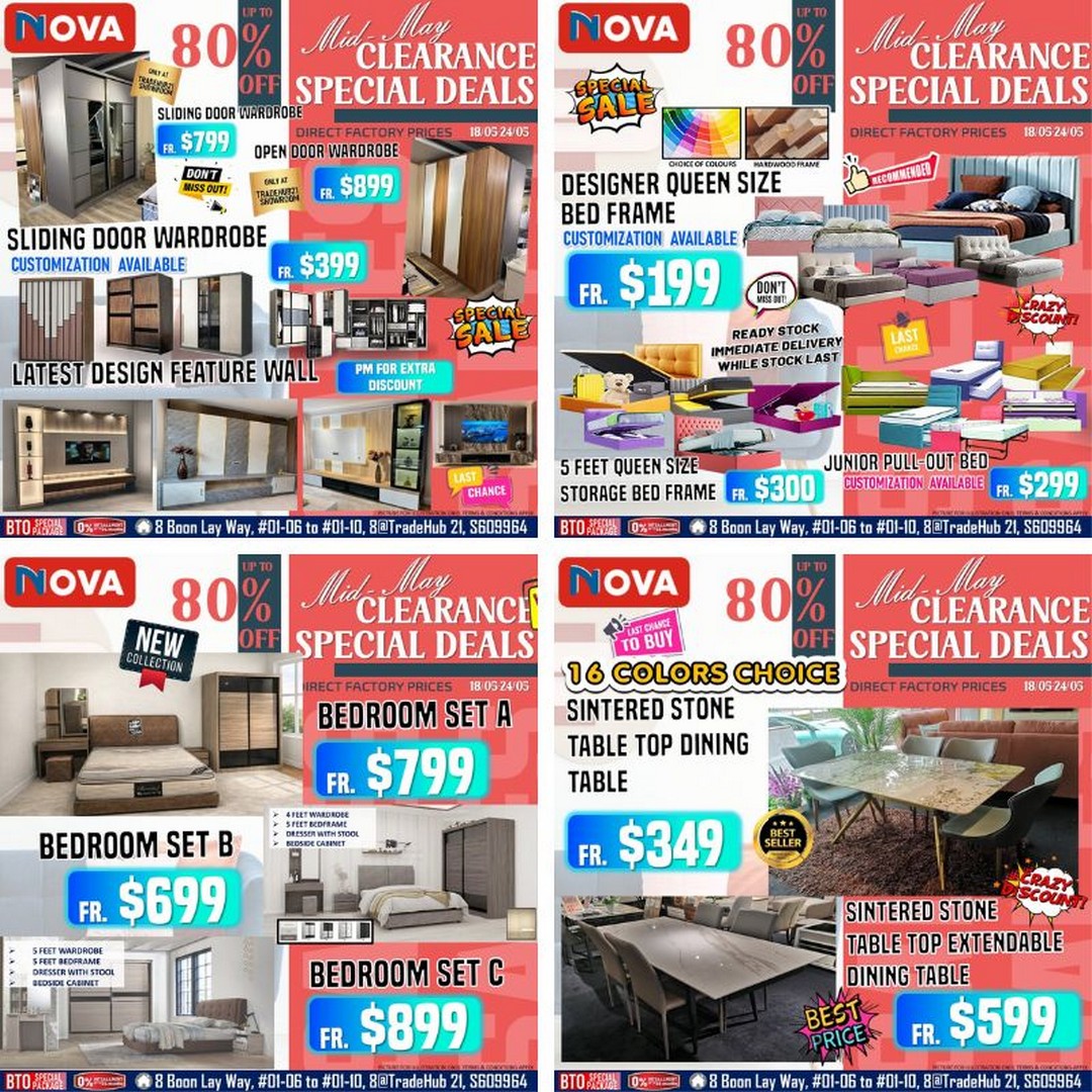 NOVA-Furnishing-Singapores-Largest-Sofa-Clearance-Promotion-1 21-23 August 2026: NOVA Furnishing: Singapore’s Largest Sofa Clearance Promotion with Up to 80% Off and Sofas from RM299