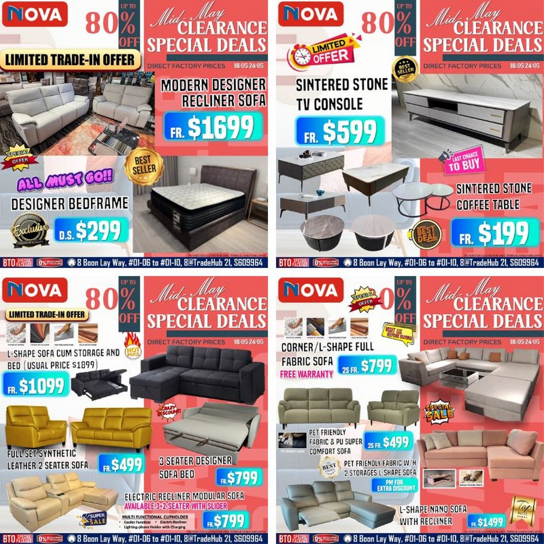 NOVA-Furnishing-Singapores-Largest-Sofa-Clearance-Promotion-3 21-23 August 2026: NOVA Furnishing: Singapore’s Largest Sofa Clearance Promotion with Up to 80% Off and Sofas from RM299