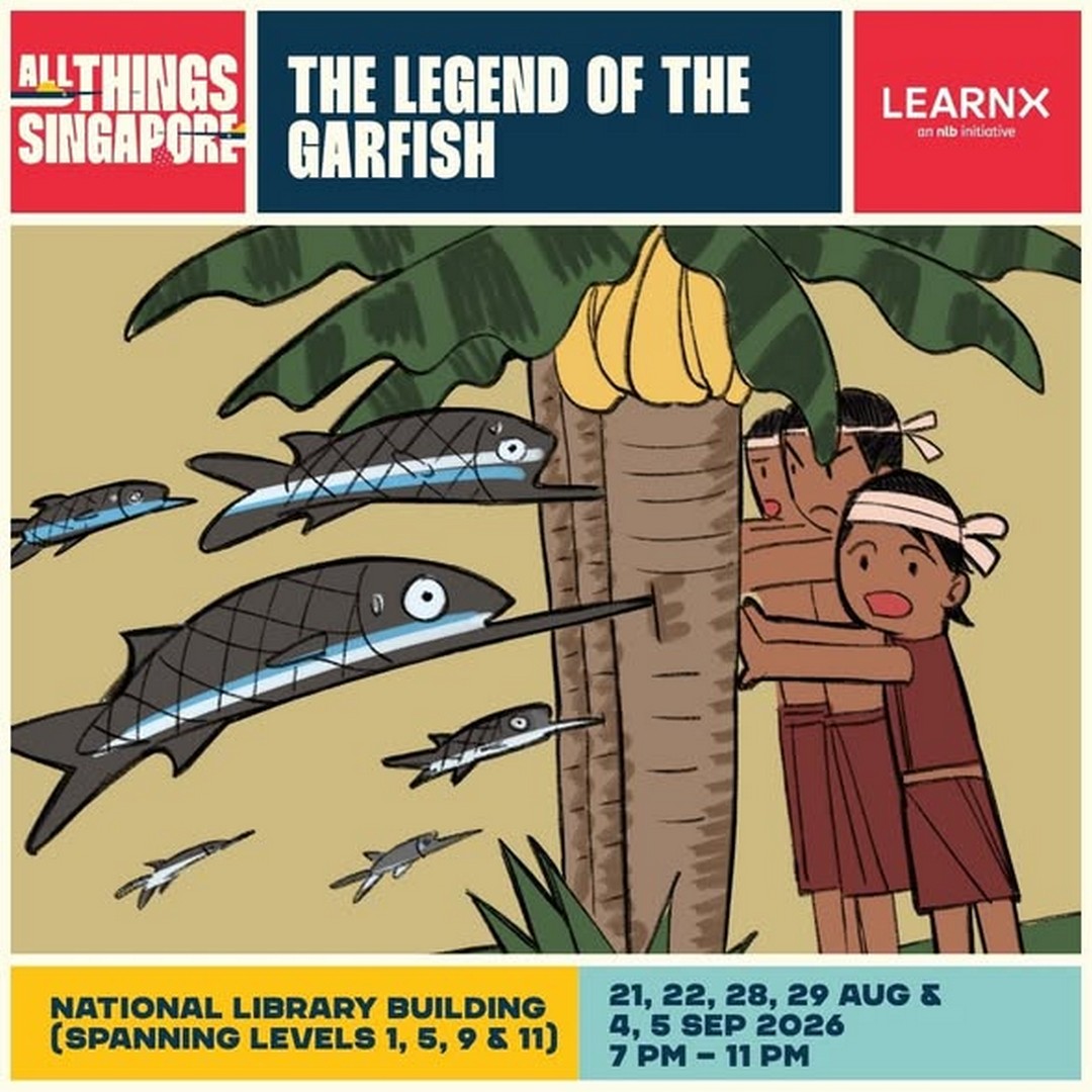 National-Library-Singapore-The-Legend-of-the-Garfish-Adventure 21 August-5 September 2026: National Library Singapore: The Legend of the Garfish Adventure Trail Promotion at National Library Building