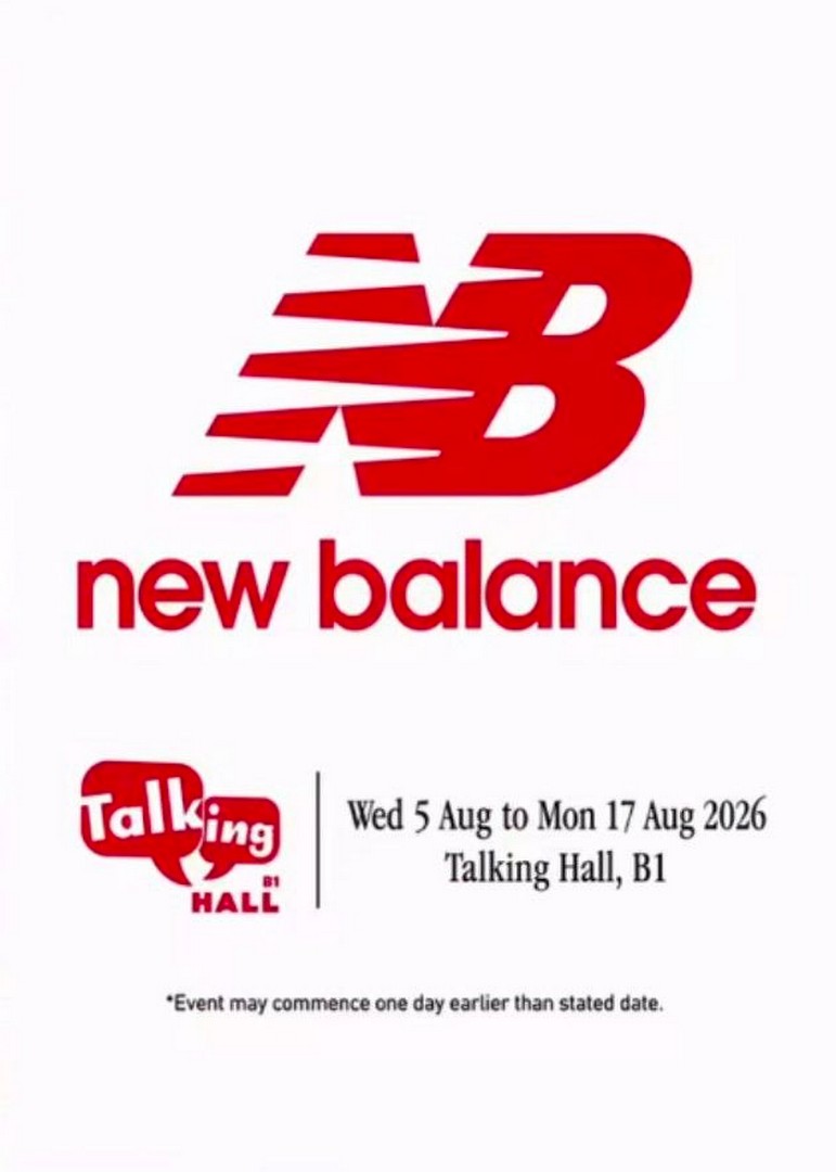 New-Balance-Singapore-Mega-Clearance-Sale Now Till 17 August 2026: New Balance Singapore Mega Clearance Sale: Enjoy Up To 60% OFF On Sneakers And Sportswear At Takashimaya Talking Hall B1