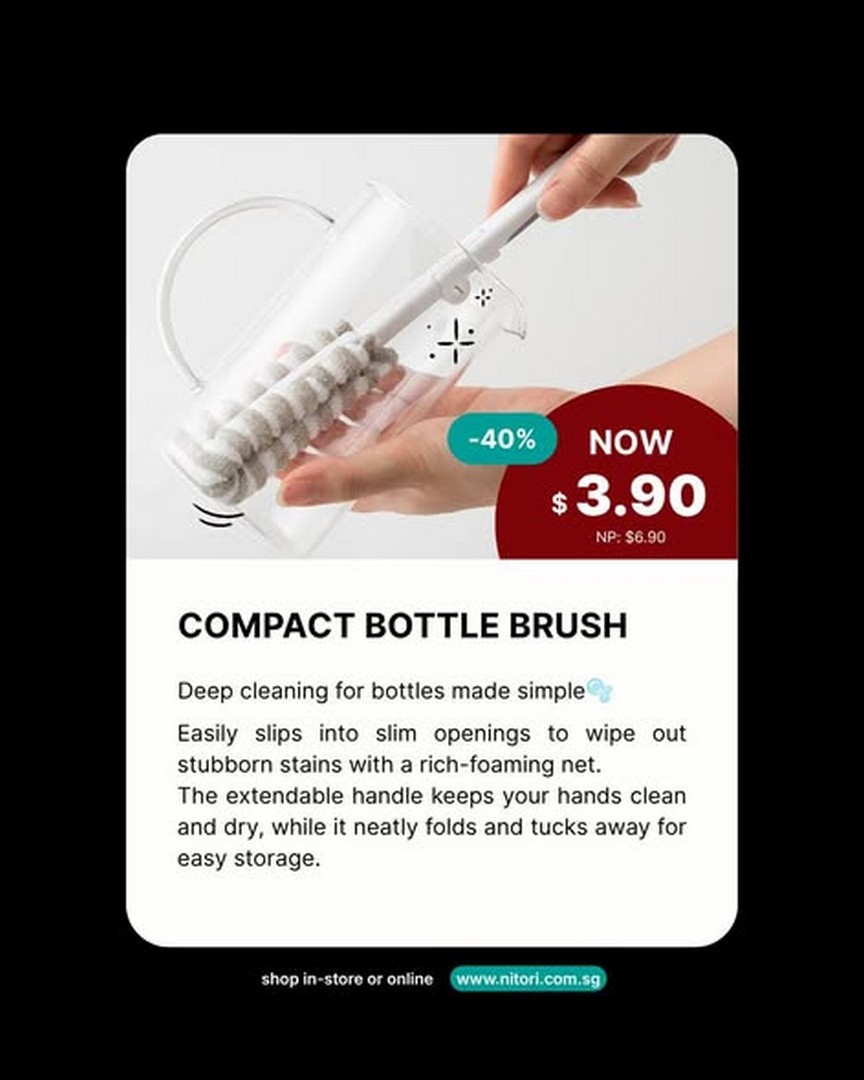 Nitori-Singapore-Limited-Sale-Promotion-with-Up-to-70-Off-2 21 August-21 September 2026: Nitori Singapore: Limited Sale Promotion with Up to 70% Off Selected Homeware and Furniture