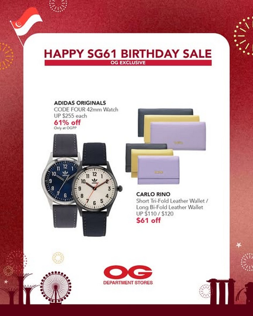 OG-Singapore-SG61-Celebration-Promotion-1 Now till 10 August 2026: OG Singapore SG61 Celebration Promotion, Storewide 20% OFF Shopping Deals on Fashion, Home & Essentials