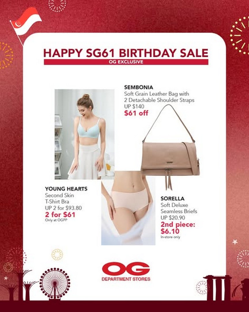 OG-Singapore-SG61-Celebration-Promotion-2 Now till 10 August 2026: OG Singapore SG61 Celebration Promotion, Storewide 20% OFF Shopping Deals on Fashion, Home & Essentials