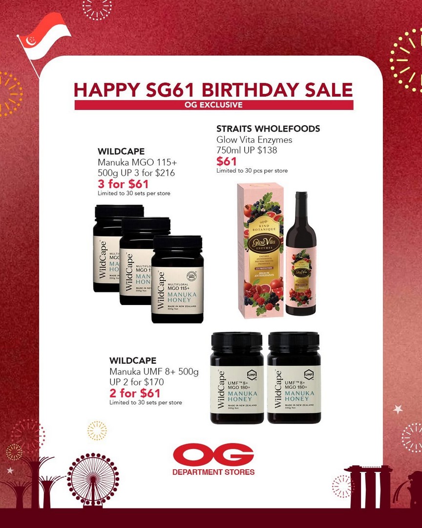 OG-Singapore-SG61-Celebration-Promotion-5 Now till 10 August 2026: OG Singapore SG61 Celebration Promotion, Storewide 20% OFF Shopping Deals on Fashion, Home & Essentials