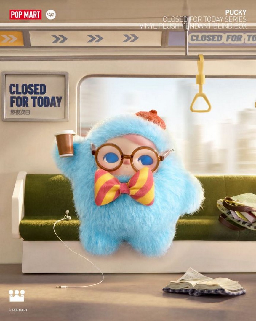 POP-MART-PUCKY-Closed-for-Today-Series-Vinyl-Plush-Pendant-2 28 August 2026 onwards: POP MART: PUCKY Closed for Today Series Vinyl Plush Pendant Blind Box Promotion at Selected Singapore Stores