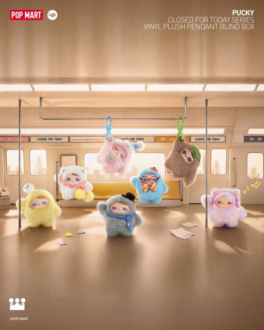 POP-MART-PUCKY-Closed-for-Today-Series-Vinyl-Plush-Pendant-8 28 August 2026 onwards: POP MART: PUCKY Closed for Today Series Vinyl Plush Pendant Blind Box Promotion at Selected Singapore Stores