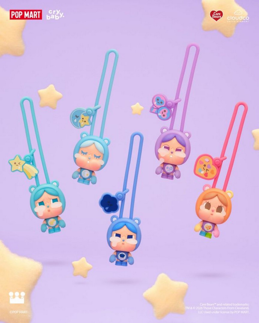 POP-MART-Singapore-CRYBABY-×-Care-Bears-Series-2 21 August 2026 onwards: POP MART Singapore CRYBABY × Care Bears Series, Glass Straw Cup & Mini Light Blind Box Promotion at Selected Stores