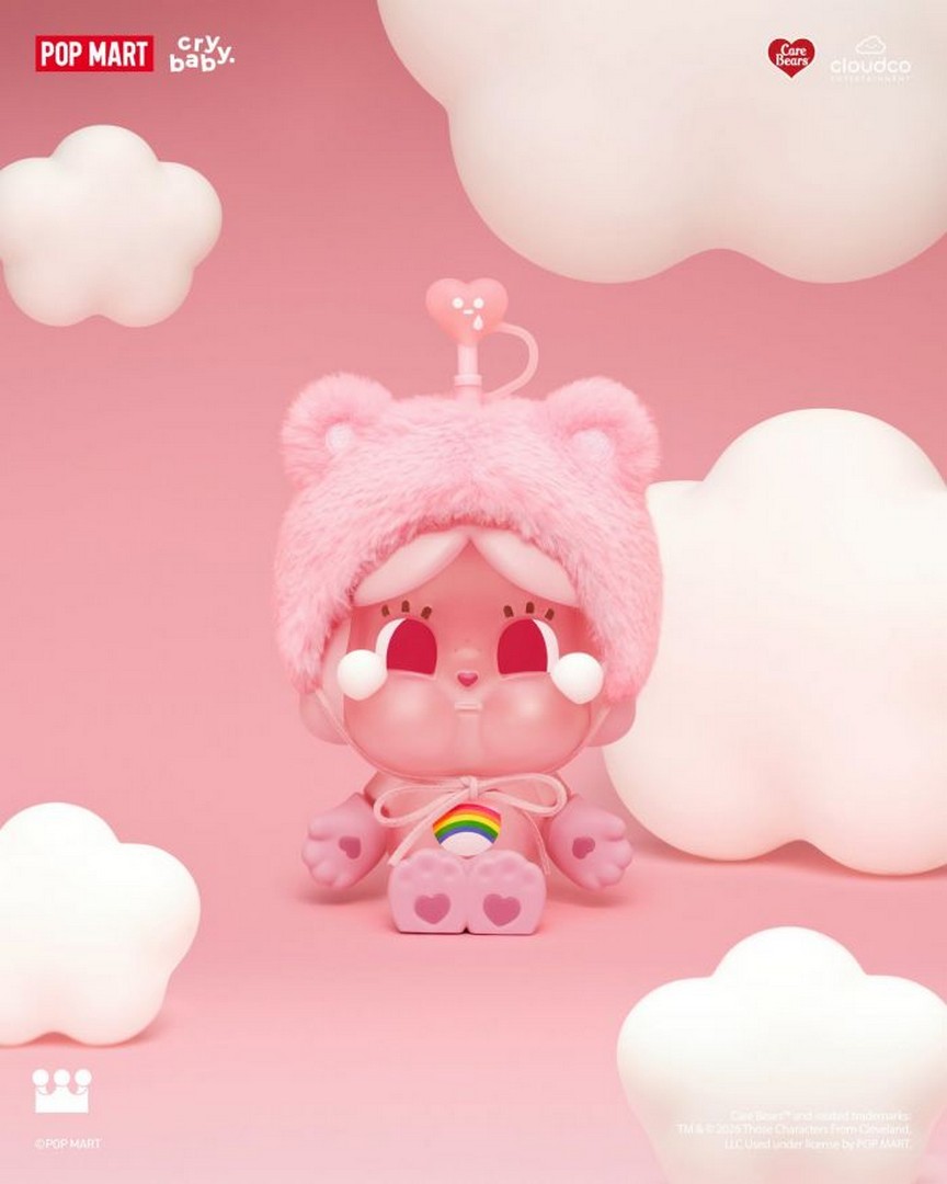 POP-MART-Singapore-CRYBABY-×-Care-Bears-Series 21 August 2026 onwards: POP MART Singapore CRYBABY × Care Bears Series, Glass Straw Cup & Mini Light Blind Box Promotion at Selected Stores