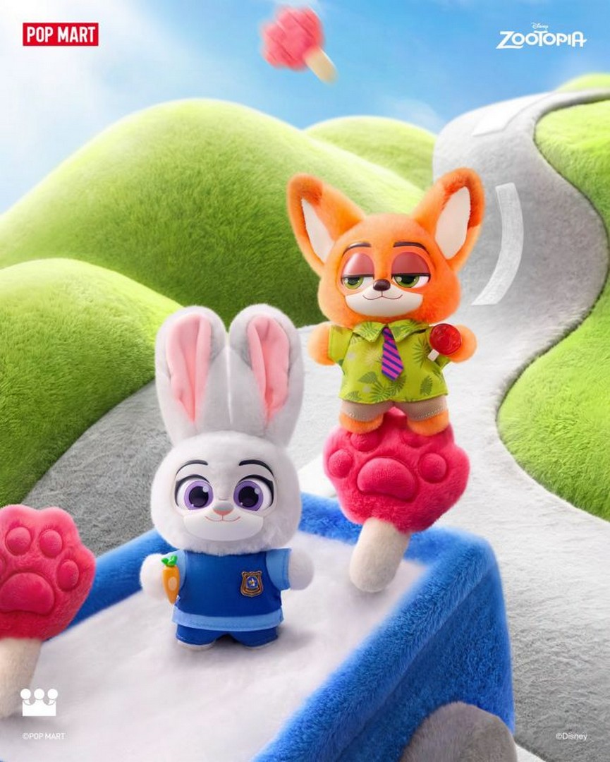 POP-MART-Zootopia-Ace-Duo-Series-Plush-Pendant-Launch-Promotion 28 August 2026 onwards: POP MART: Zootopia Ace Duo Series Plush Pendant Launch Promotion at Selected Singapore Stores