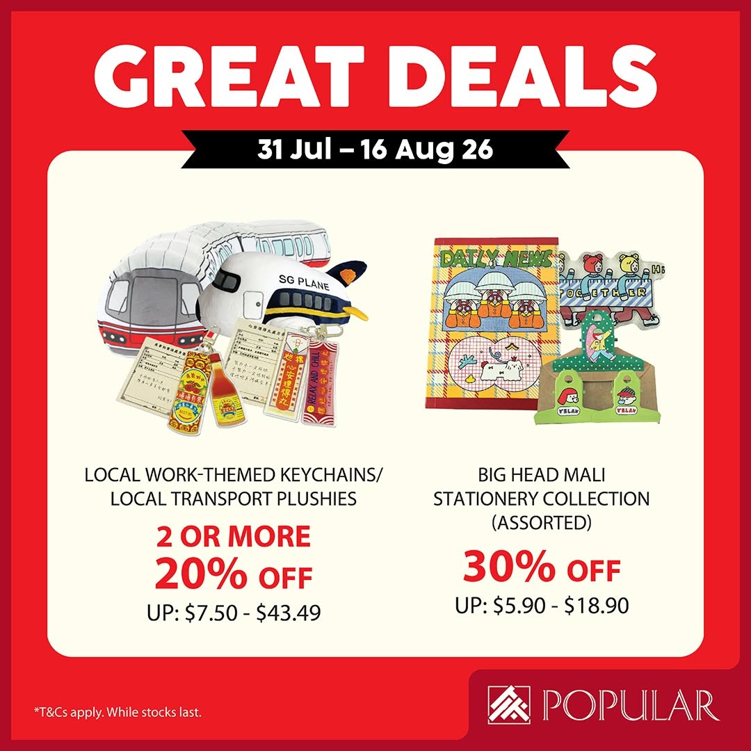 POPULAR-Singapore-Moving-Out-Sale-Promotion-at-VivoCity-6 31 July-16 August 2026: POPULAR Singapore Moving Out Sale Promotion at VivoCity – Huge Discounts on Books, Stationery, Gifts, Toys and More