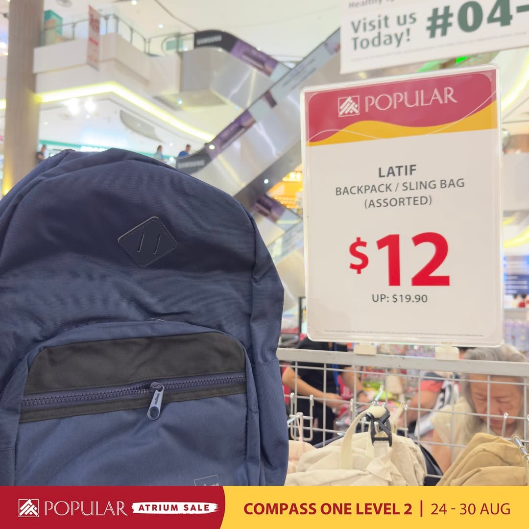 Popular-Atrium-Sale-at-Compass-One-Up-to-70-Off-12 24-30 August 2026: Popular Atrium Sale at Compass One: Up to 70% Off Books, Stationery and More