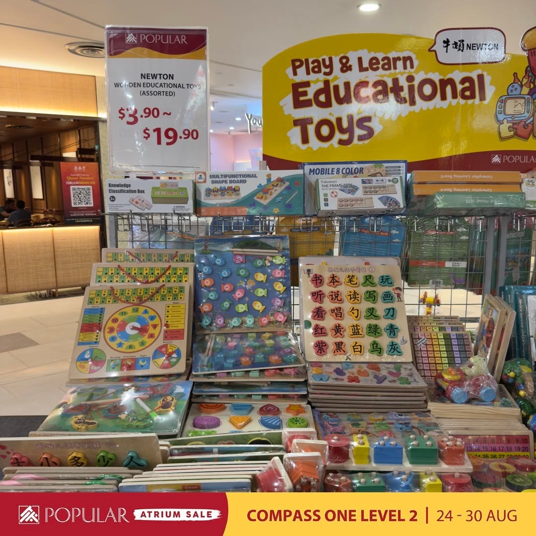Popular-Atrium-Sale-at-Compass-One-Up-to-70-Off-15 24-30 August 2026: Popular Atrium Sale at Compass One: Up to 70% Off Books, Stationery and More