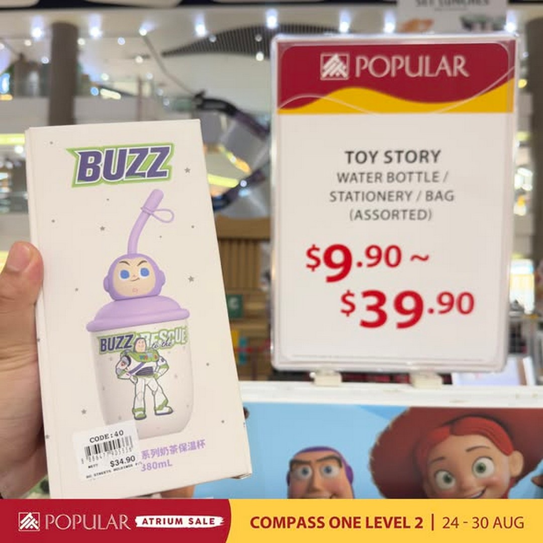 Popular-Atrium-Sale-at-Compass-One-Up-to-70-Off-2 24-30 August 2026: Popular Atrium Sale at Compass One: Up to 70% Off Books, Stationery and More