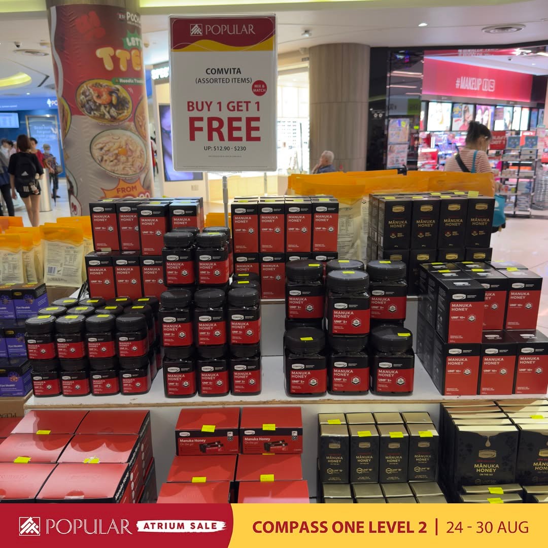 Popular-Atrium-Sale-at-Compass-One-Up-to-70-Off-7 24-30 August 2026: Popular Atrium Sale at Compass One: Up to 70% Off Books, Stationery and More