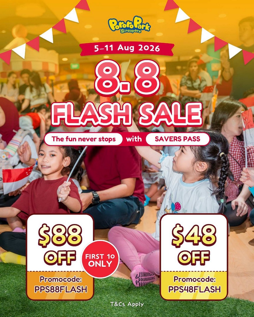 Pororo-Park-Singapore-Savers-Pass-Promotion 5-11 August 2026: Pororo Park Singapore Savers Pass Promotion – Enjoy Up to $88 OFF Multi-Visit Family Adventure Deal