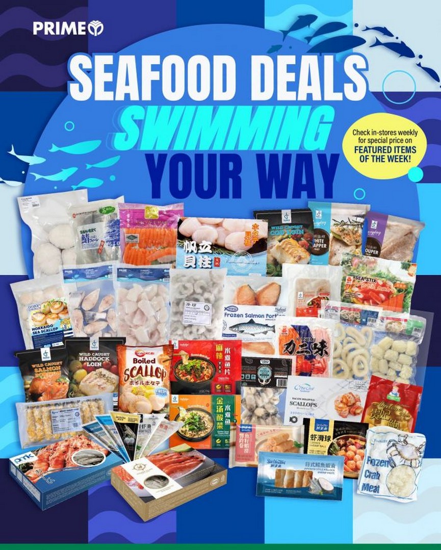 Prime-Supermarket-Seafood-Promotion-with-Special-Deals-1 14-20 August 2026: Prime Supermarket: Seafood Promotion with Special Deals on Cod Fish, Salmon, Clams and More