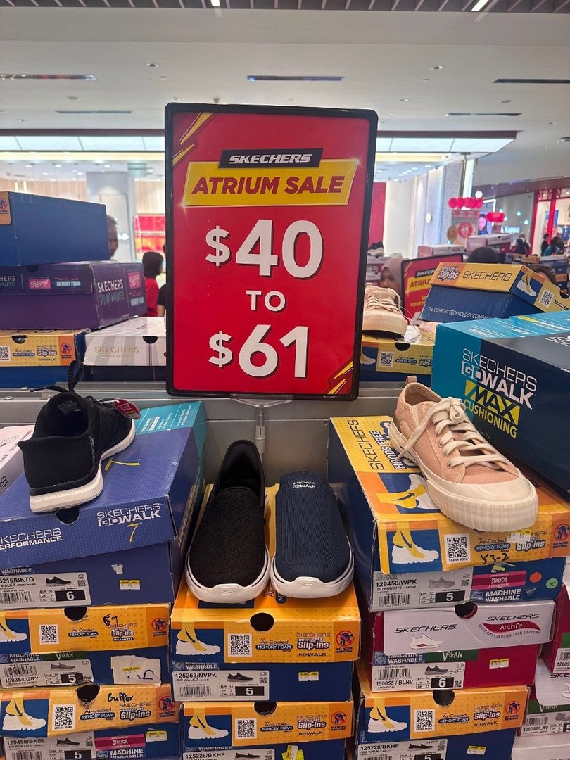SKECHERS-Singapore-Atrium-Sale-with-Apparel-5 Now till 31 August 2026: SKECHERS Singapore: Atrium Sale with Apparel from $10 and Footwear from $30 at IMM
