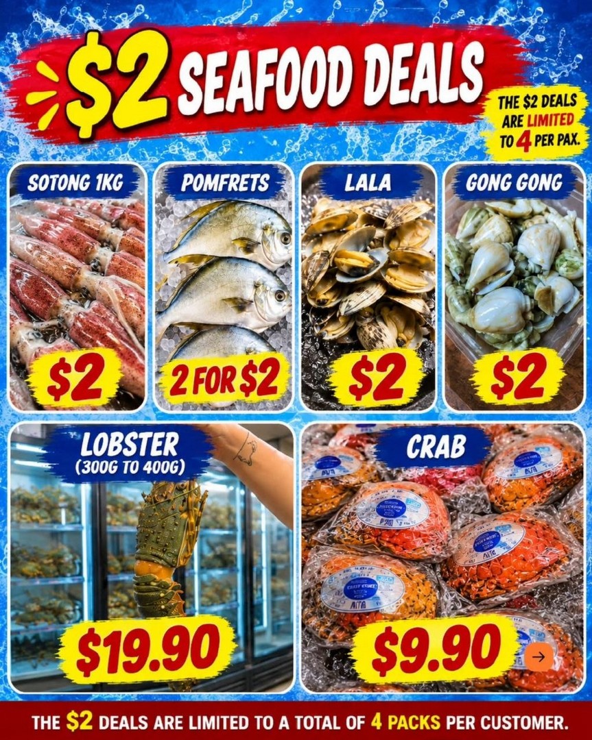 Seafood-Beyond-2-Seafood-Fair-Promotion-at-Jurong 28-30 August 2026: Seafood & Beyond $2 Seafood Fair Promotion at Jurong – Affordable Seafood Deals at CASA Showroom