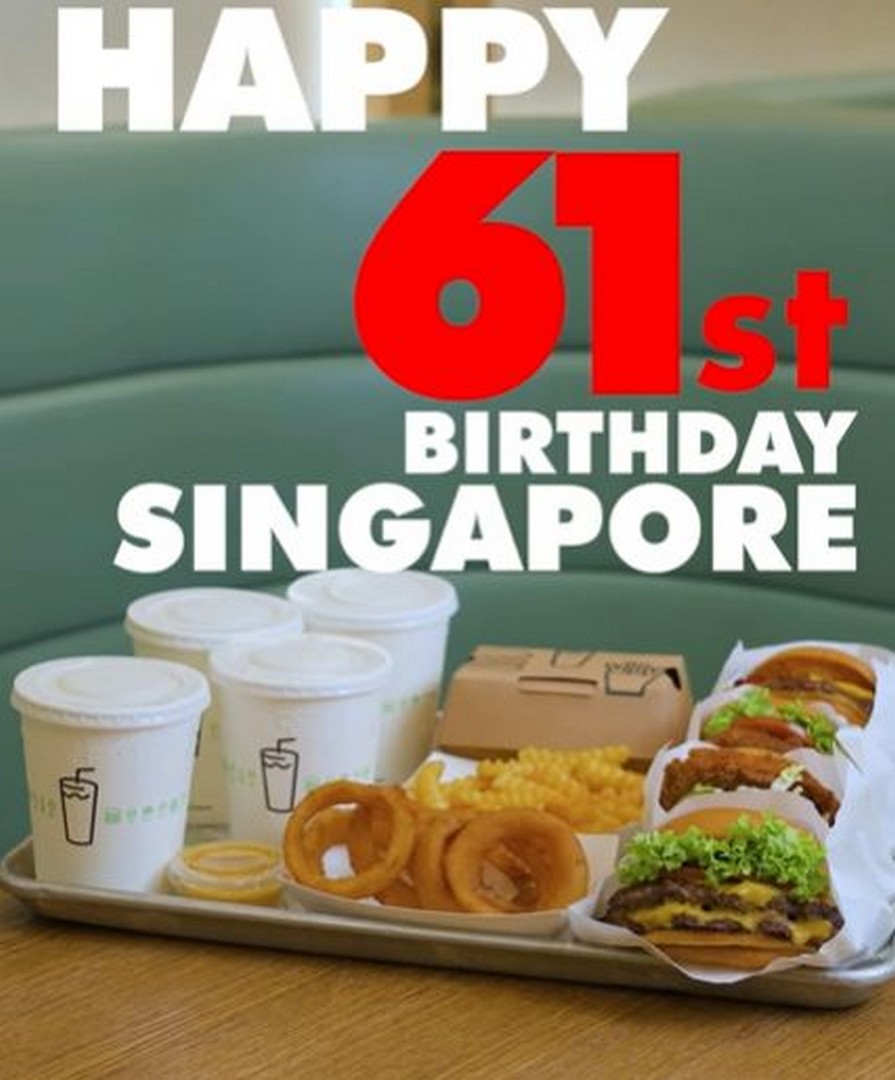 Shake-Shack-Singapore-National-Day-Promotion 4 August 2026 onwards: Shake Shack Singapore National Day Promotion – Bundle for Four & Side + Drink Treat Celebration Deals