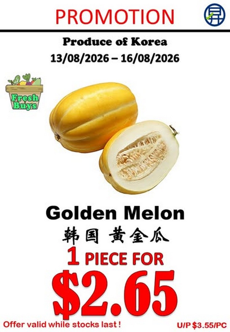 Sheng-Siong-Supermarket-Fresh-Fruits-Deals 13-16 August 2026: Sheng Siong Supermarket: Fresh Fruits Deals and Grocery Promotion