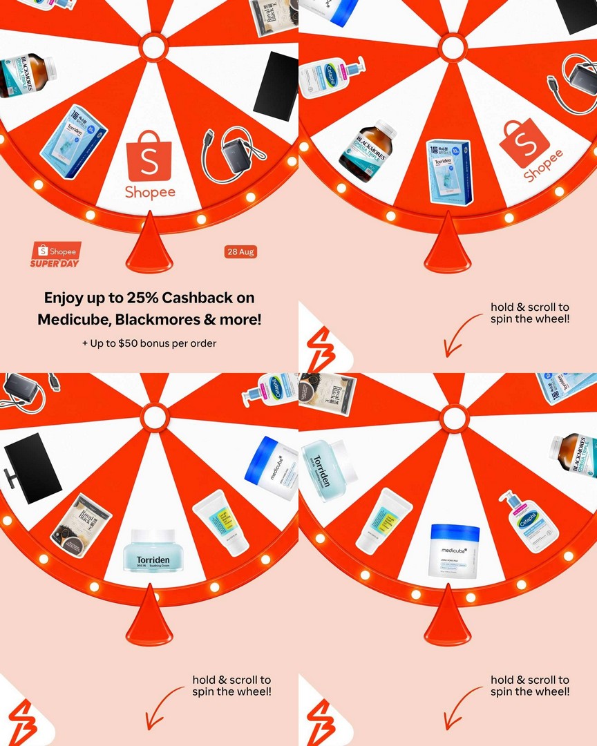 ShopBack-Singapore-Promotion-–-Get-Up-to-25 28 August 2026: ShopBack Singapore: Promotion – Get Up to 25% Cashback on Shopee Plus Up to $50 Bonus Per Order