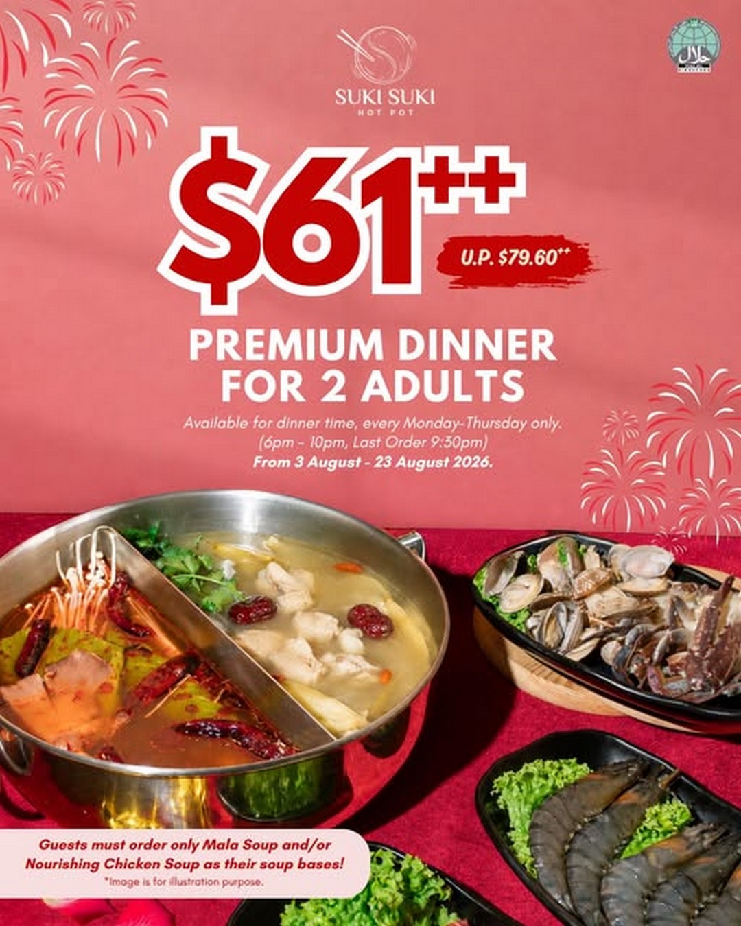Suki-Suki-Hot-Pot-Singapore-SG61-Premium-Hotpot-Dinner 3-23 August 2026: Suki-Suki Hot Pot Singapore: SG61 Premium Hotpot Dinner for 2 Adults Promotion at $61++