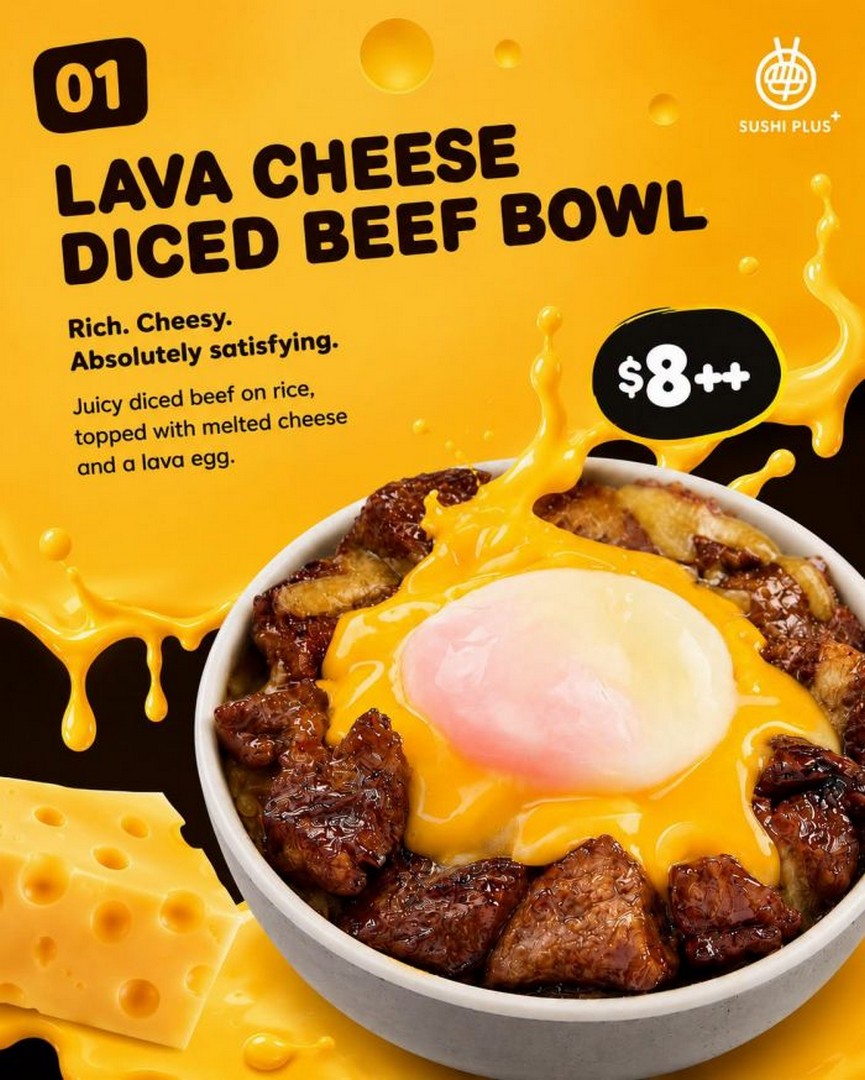 Sushi-Plus-Cheese-Series-Promotion-With-Cheesy-Beef-Bowl-1 27 August 2026 onwards: Sushi Plus: Cheese Series Promotion With Cheesy Beef Bowl, Baked Rice, Sushi Rolls and More From $3++