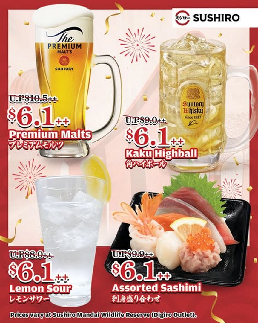 Sushiro-Singapore-SG61-Promotion-Enjoy-6.1-Birthday-Deals-1 5-11 August 2026: Sushiro Singapore SG61 Promotion Enjoy $6.1++ Birthday Deals, Sashimi Specials and Limited-Time Food Offers