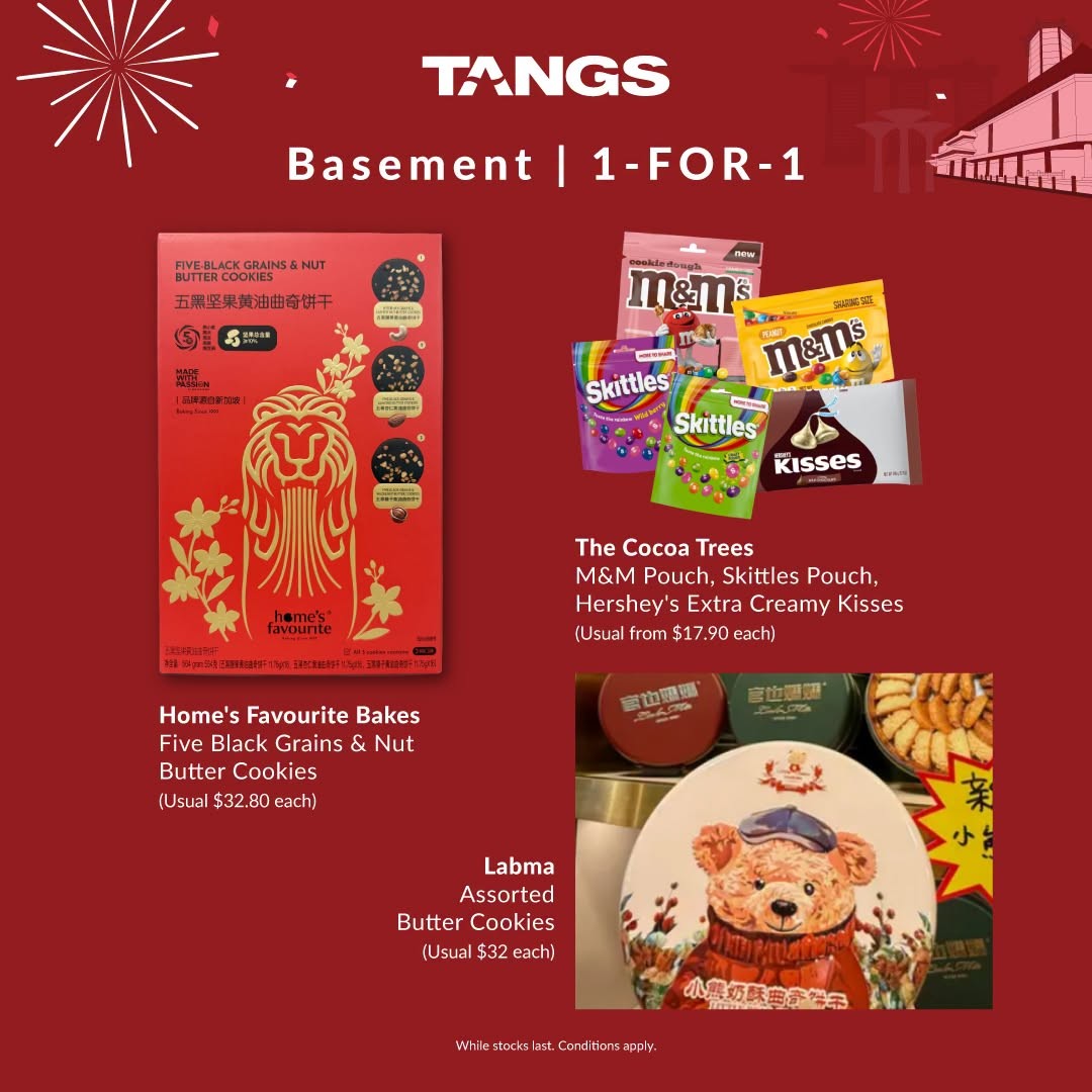 TANGS-1-for-1-Anniversary-Sale-7 Now Till 31 August 2026: c and Promotion at TANGS Basement with Food, Drinks, Desserts and Wellness Deals