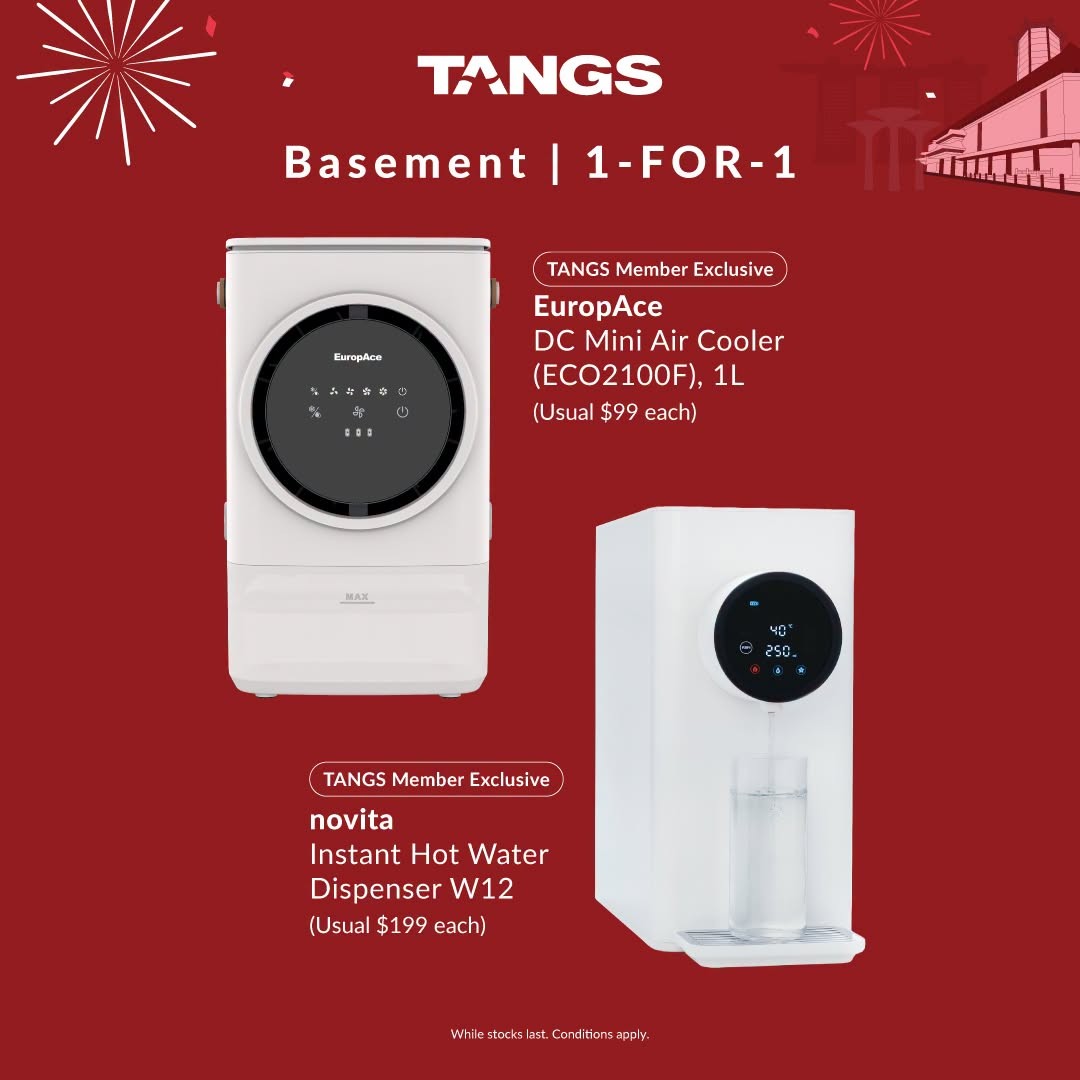 TANGS-1-for-1-Anniversary-Sale-8 Now Till 31 August 2026: c and Promotion at TANGS Basement with Food, Drinks, Desserts and Wellness Deals