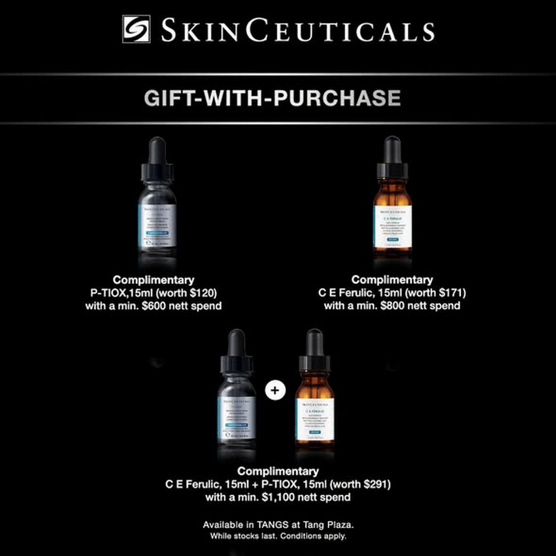 TANGS-SkinCeuticals-Brand-Week-Promotion-2 21-26 August 2026: TANGS: SkinCeuticals Brand Week Promotion with 15% Off Products and 10% Off Facial Services