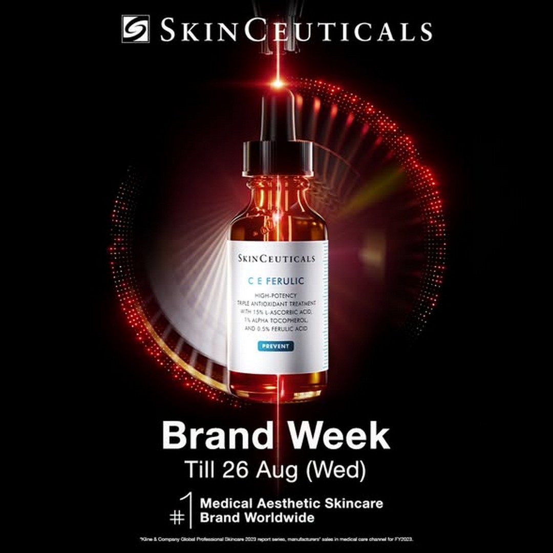 TANGS-SkinCeuticals-Brand-Week-Promotion 21-26 August 2026: TANGS: SkinCeuticals Brand Week Promotion with 15% Off Products and 10% Off Facial Services