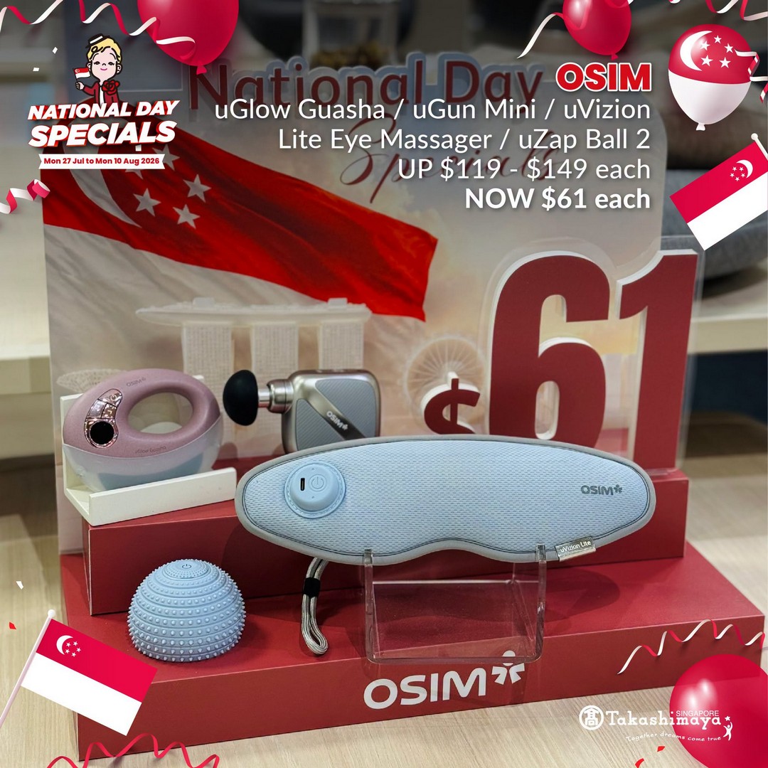 Takashimaya-Department-Store-Singapore-National-Day-Celebration-Promotion-4 Now Till 10 August 2026: Takashimaya Department Store Singapore National Day Celebration Promotion & 8.8 Online Sale With Up To $28 Off Promo Codes