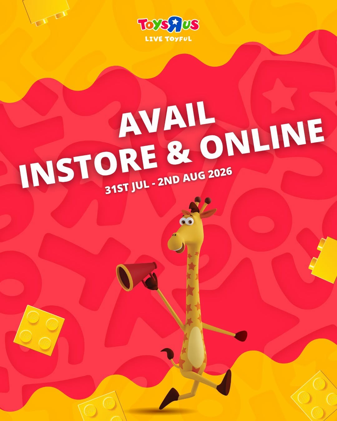Toys-R-Us-Singapore-30-OFF-Selected-LEGO®-Sets-Promotion-8 31 July–2 August 2026: Toys"R"Us Singapore 30% OFF Selected LEGO® Sets Promotion – Limited Time Sale for In-Store and Online Shoppers