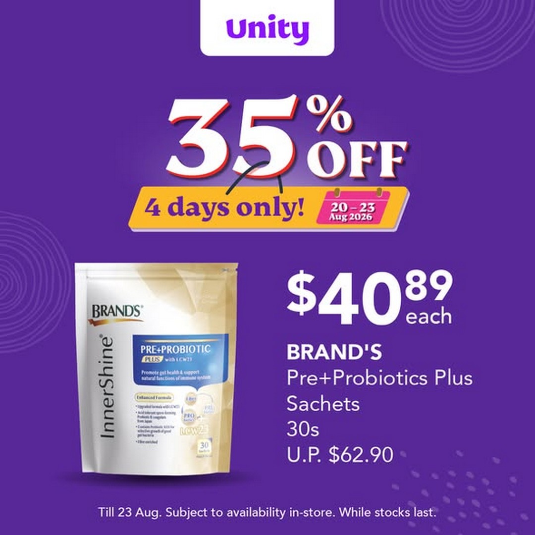 Unity-Pharmacy-35-Off-Health-Supplements-and-Vitamins-Promotion-2 20-23 August 2026: Unity Pharmacy: 35% Off Health Supplements and Vitamins Promotion for 4 Days Only