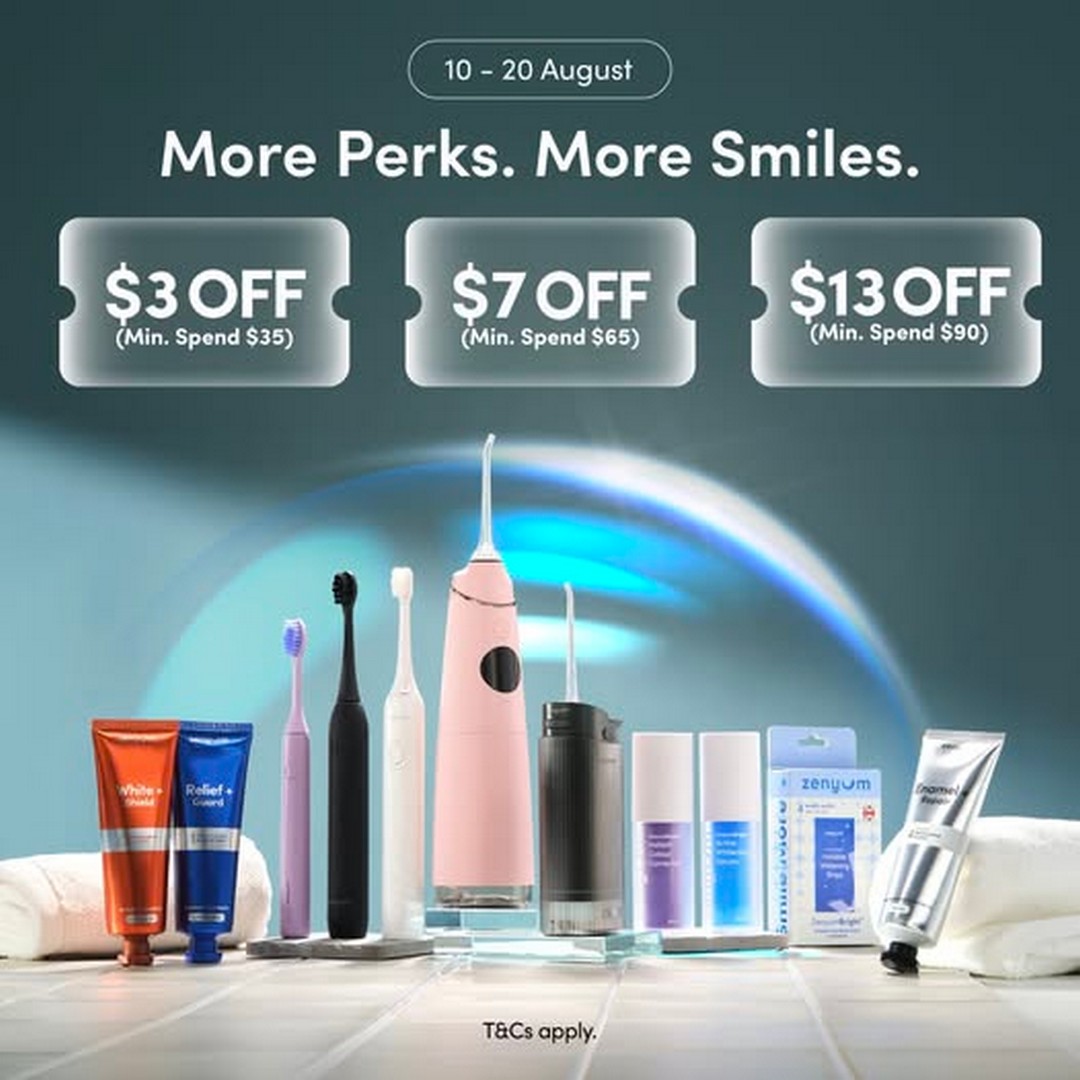 Zenyum-Singapore-Save-Up-to-13-on-Smile-Essentials 10-20 August 2026: Zenyum Singapore: Save Up to $13 on Smile Essentials with Minimum Spend: Promotion