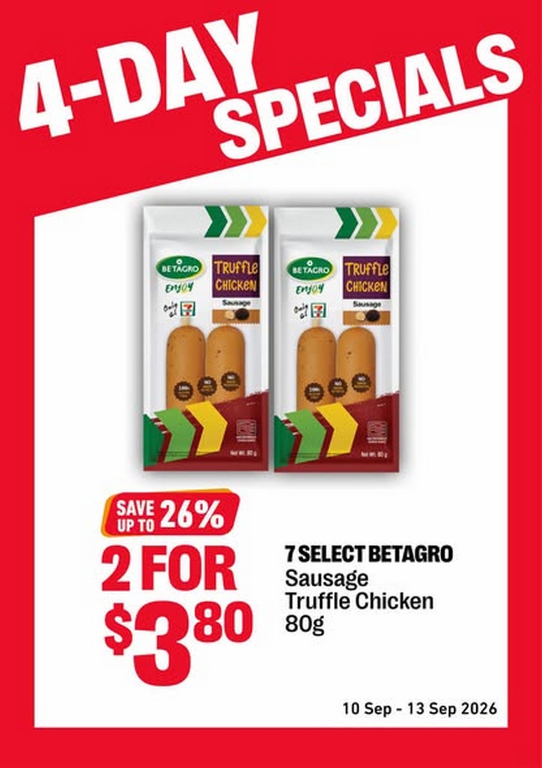 7-Eleven-Singapore-4-Day-Limited-Time-Specials-and-Savings-2 11-13 September 2026: 7-Eleven Singapore: 4-Day Limited-Time Specials and Savings on Selected Items, In-Store and via the 7-Eleven App