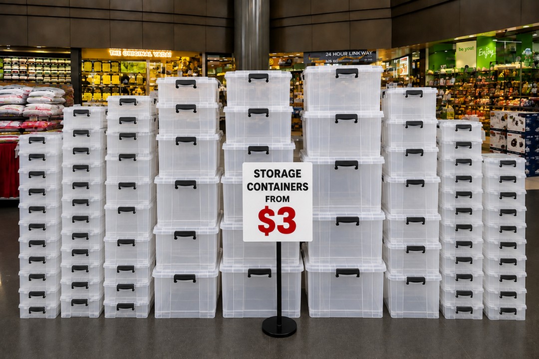 All-Things-Plus-1-Household-Fair-Promotion-at-Aperia-Mall-4 21–26 September 2026: All Things Plus: $1 Household Fair Promotion at Aperia Mall with Hundreds of $1 Items, $3 Storage Containers, $10 Shoes and More