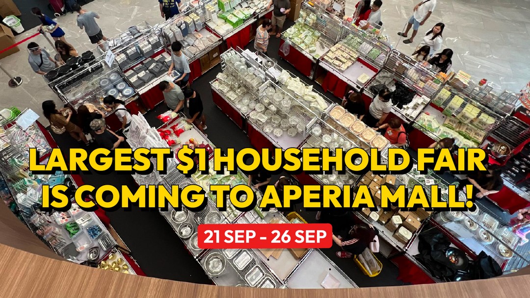 All-Things-Plus-1-Household-Fair-Promotion-at-Aperia-Mall 21–26 September 2026: All Things Plus: $1 Household Fair Promotion at Aperia Mall with Hundreds of $1 Items, $3 Storage Containers, $10 Shoes and More