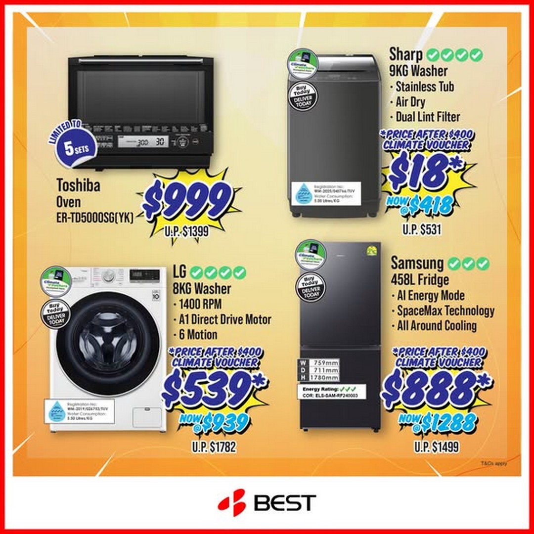BEST-Denki-IMM-Deal-Drop-Promotion-Special-Prices-Exclusive-Deals-2 Now till 30 September 2026: BEST Denki IMM Deal Drop Promotion: Special Prices & Exclusive Deals on Home Appliances and Tech, Daily 10am–10pm at IMM