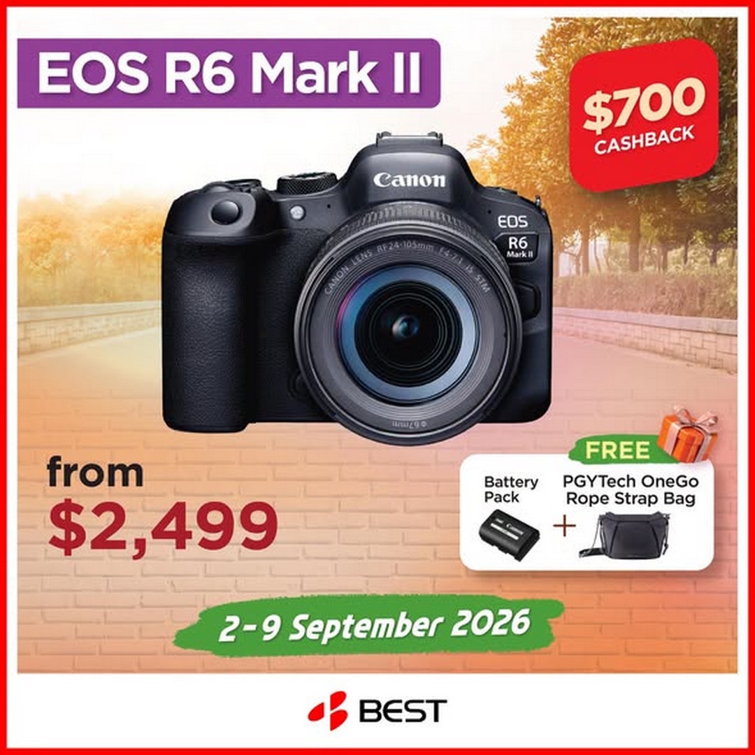 BEST-Denki-Singapore-Canon-Summer-Flash-Sale-2 2-9 September 2026: BEST Denki Singapore: Canon Summer Flash Sale Promotion with Up to $700 Cashback and Free Gifts Worth Up to $300
