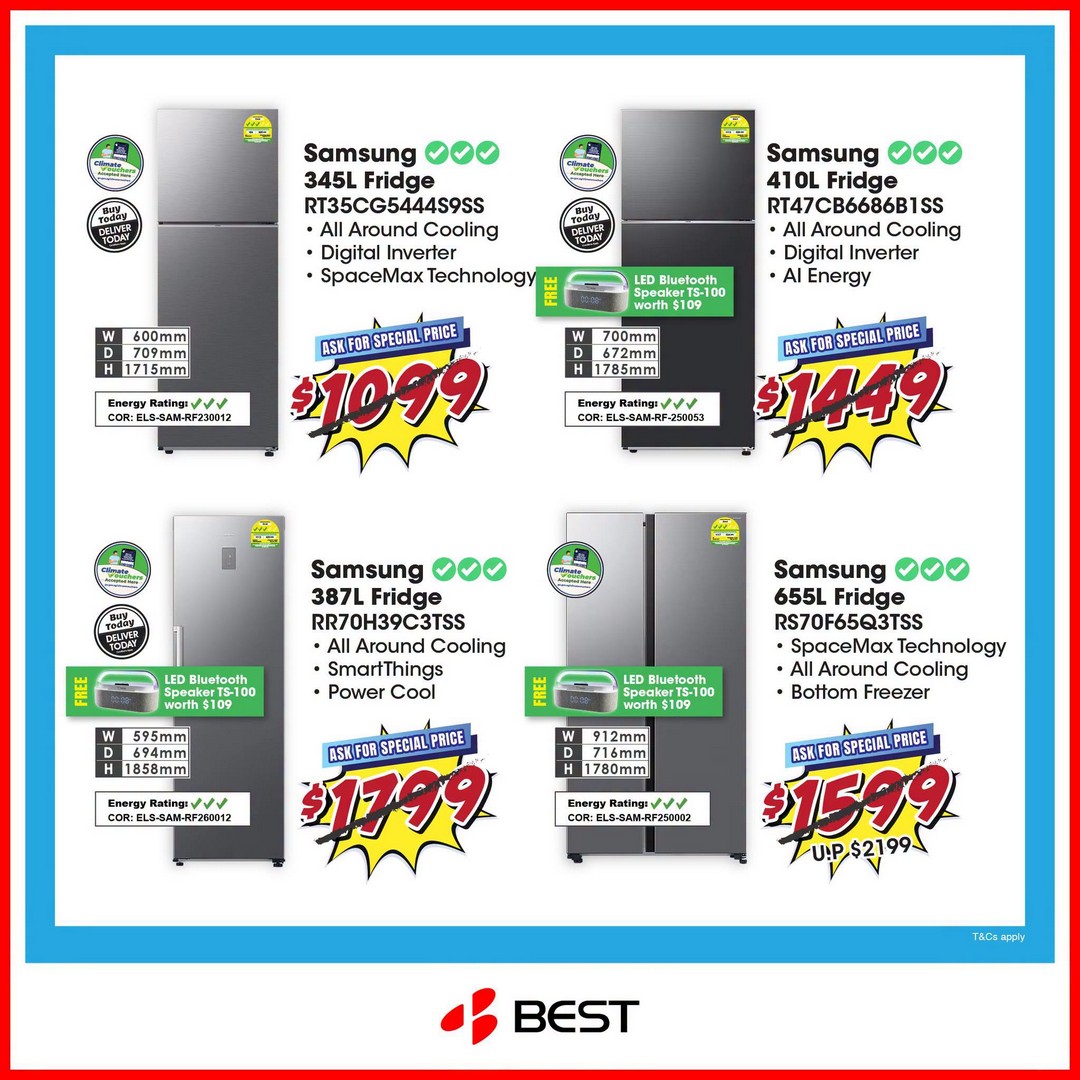 BEST-Denki-Singapore-Home-Beauty-Fair-4 23-29 September 2026: BEST Denki Singapore: Home & Beauty Fair at Bedok Mall Basement 2 Atrium, Up to 12% Off Plus $300 Grocery Vouchers