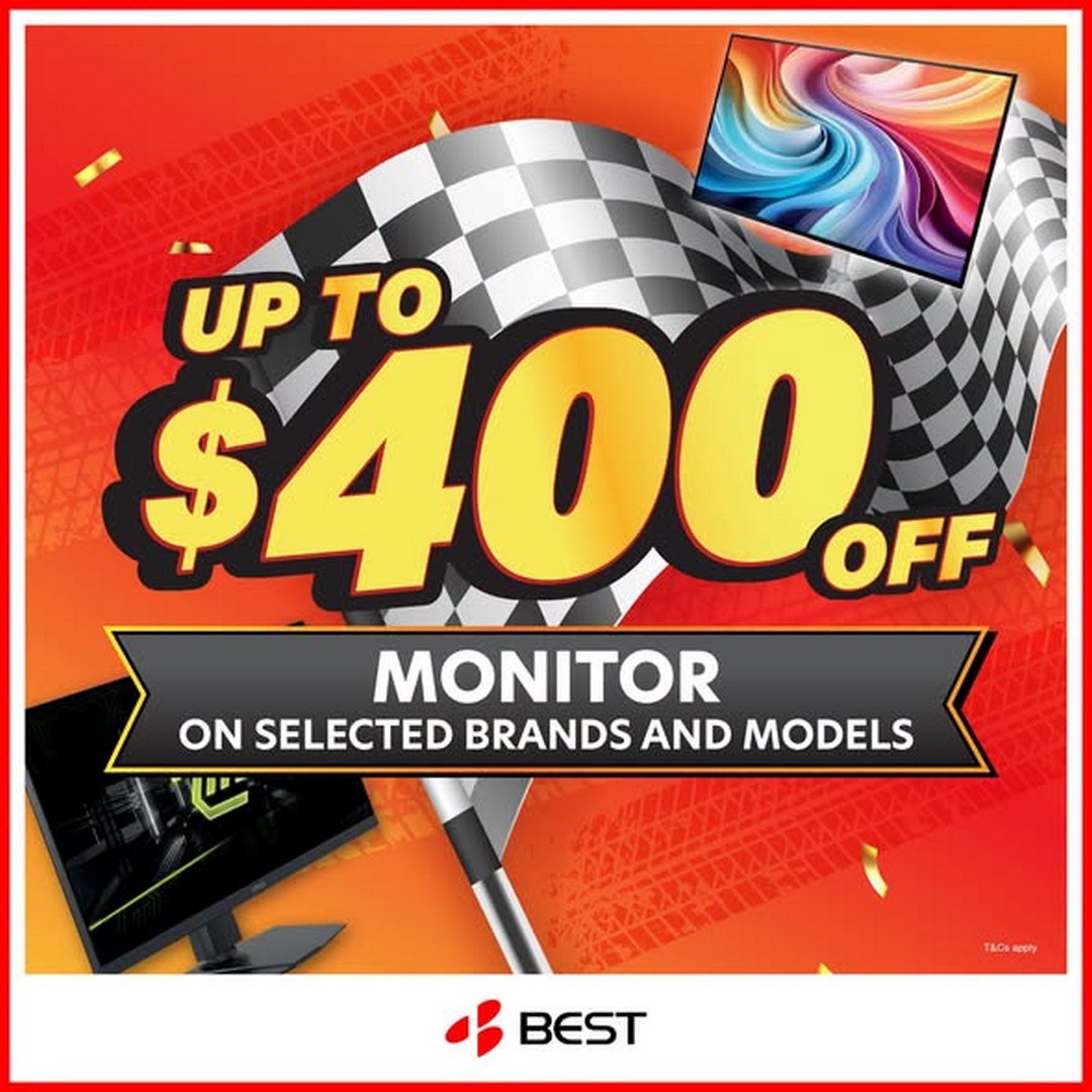 BEST-Denki-Singapore-Promotion-with-Up-to-600-OFF-Selected-1 Now till 9 September 2026: BEST Denki Singapore: Promotion with Up to $600 OFF Selected Computers and Monitors for Work, Gaming and Study